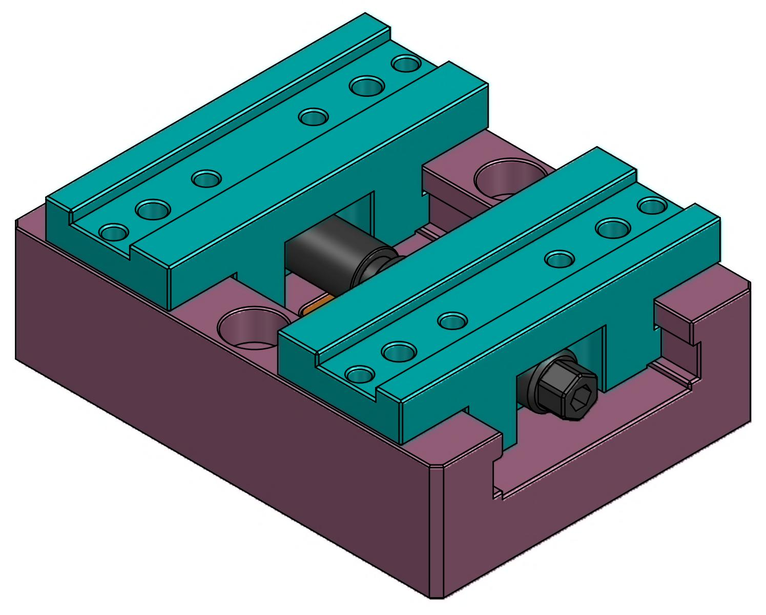 5 axis Self-centering Vises XH90 Soft PAWS