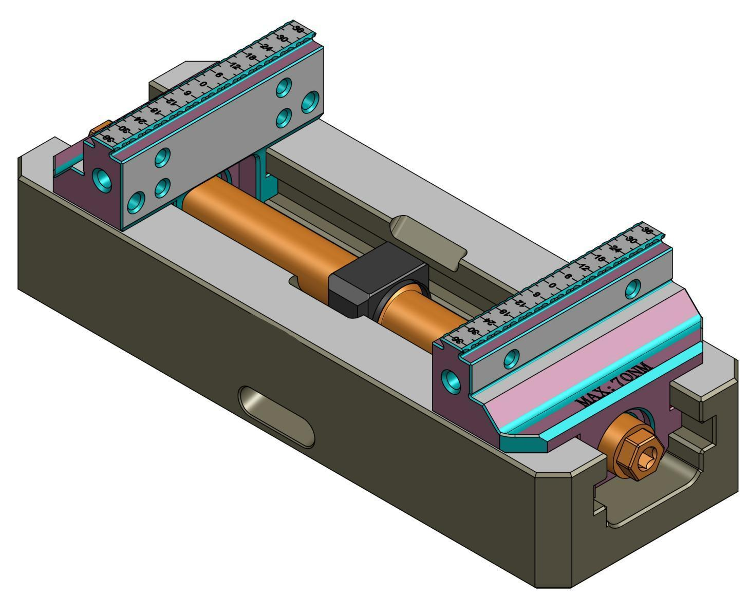 5 axis Self-centering Vises XH77-200