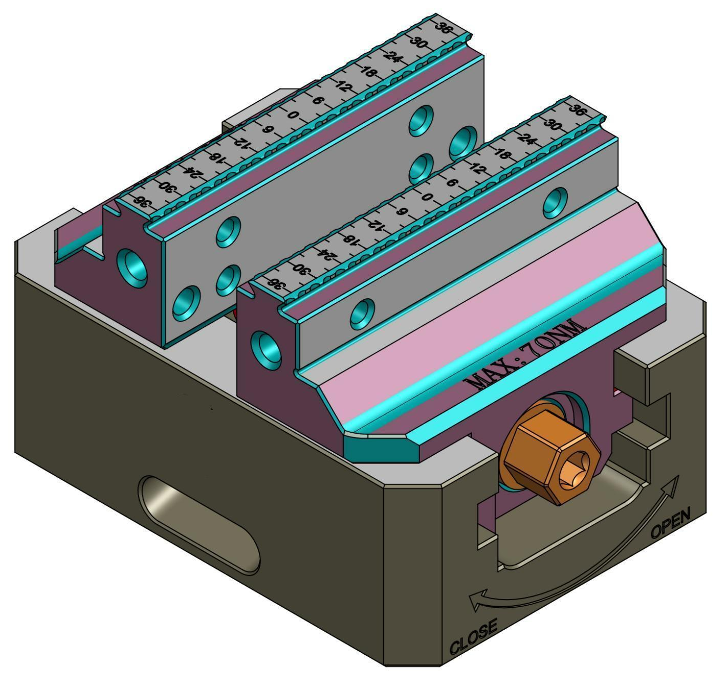 5 axis Self-centering Vises XH77-85